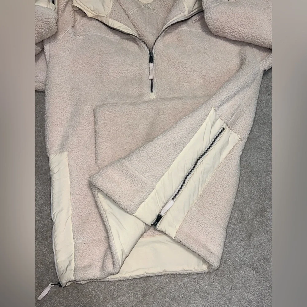 Free People Movement Viewpoint Midi Fleece Pink Pearl - Picture 2 of 11